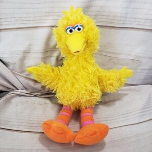 Sesame Street Big Bird Plush Stuffed Toy SeaWorld Bush Gardens 15 Inch